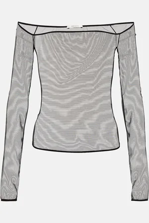 Nensi Dojaka Sheer long sleeve top