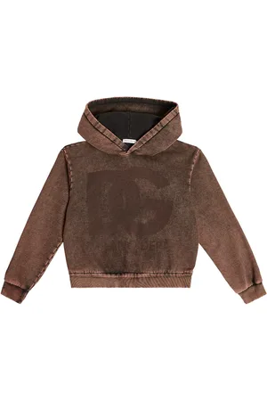 Dolce & Gabbana Printed cotton jersey hoodie
