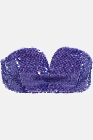 Blazé Milano BlazÃ© Milano Clyde sequined bandeau bra