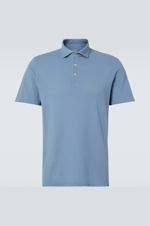 FEDELI Cotton piquÃ© polo shirt