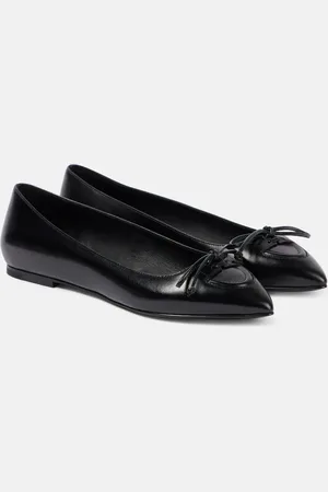 Alaïa AlaÃ¯a Leather ballet flats