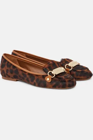 See by Chloé See By ChloÃ© Signature calf hair ballet flats