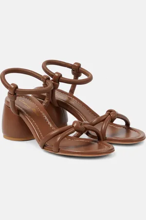 Gianvito Rossi Cassis 60 leather sandals