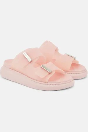 Alexander McQueen Logo platform sandals
