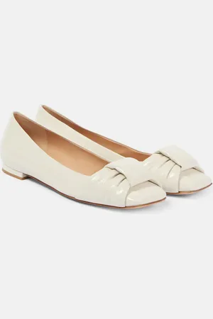Gianvito Rossi Patent leather ballet flats