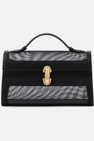 SAVETTE Symmetry Pochette mesh tote bag