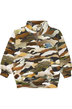 Molo Mads camouflage cotton sweatshirt