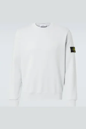 Stone Island Compass cotton jersey sweatshirt