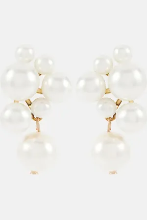 Jennifer Behr Perlita faux pearl earrings
