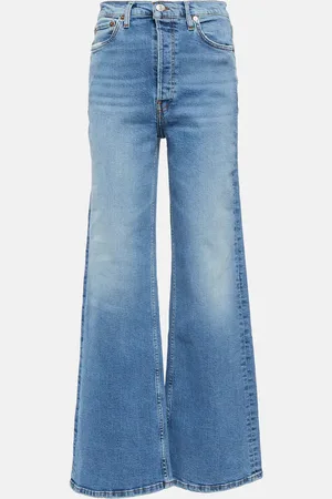 RE/DONE 70s high-rise wide jeans