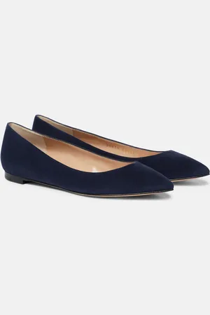 Gianvito Rossi Gianvito suede ballet flats