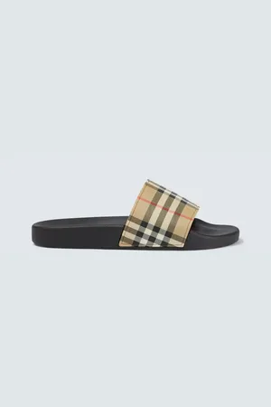 Burberry Vintage checked slides