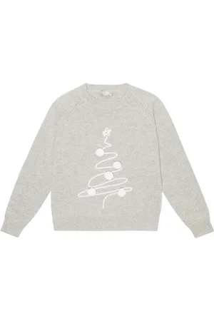 Il gufo Embroidered wool sweater