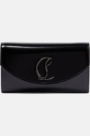 Christian Louboutin Loubi54 leather wallet on chain