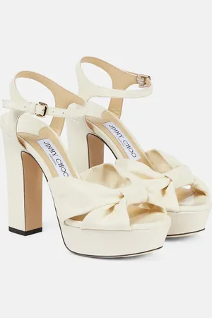 Jimmy Choo Heloise 120 patent leather platform sandals