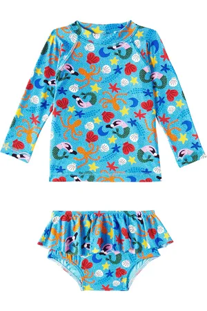 FÁBULA FÃ¡bula Baby rashguard and bikini bottoms set