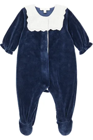 Tartine Et Chocolat Baby cotton velvet onesie