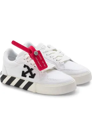 OFF-WHITE Low Vulcanized leather sneakers