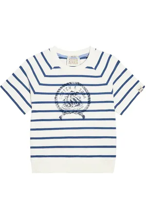 Scotch&Soda Printed cotton jersey T-shirt