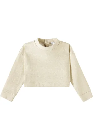 Il gufo Cotton-blend lamÃ© sweatshirt