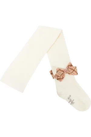 Il gufo Baby embellished cotton-blend tights