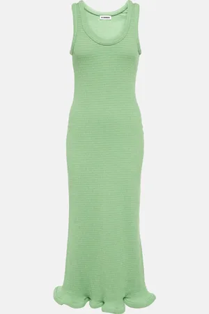 Jil Sander Jersey midi dress