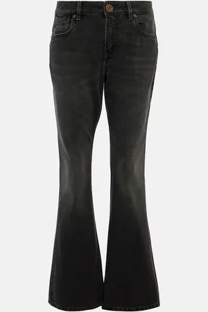 Balmain Western low-rise bootcut jeans