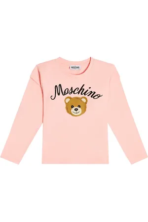 Moschino Printed cotton-blend T-shirt