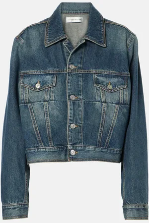 Victoria Beckham Cropped denim jacket