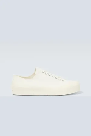 Jil Sander Cotton canvas sneakers