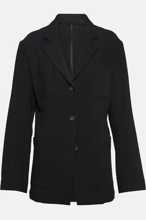 Totême Single-breasted crÃªpe blazer