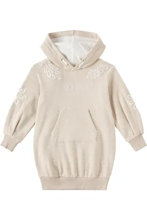 Chloé ChloÃ© Kids Logo cotton jersey sweatshirt dress