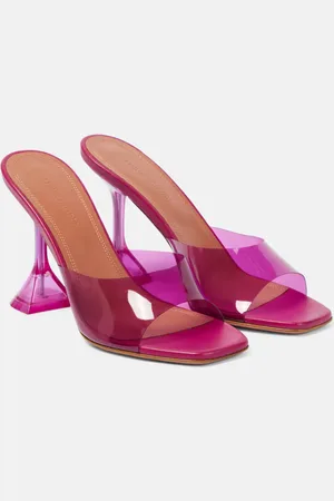 Amina Muaddi Lupita PVC sandals