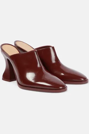 Bottega Veneta Cha-Cha leather mules