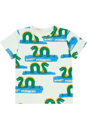 Mini Rodini Printed cotton-blend T-shirt