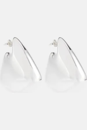 Bottega Veneta Fin Large sterling earrings
