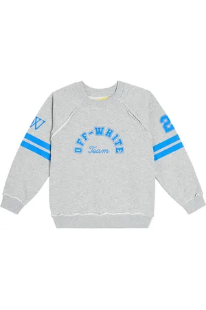 OFF-WHITE Printed cotton jersey sweatshirt