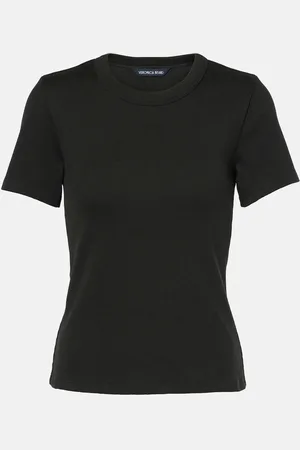 VERONICA BEARD Pruitt cotton-blend jersey T-shirt