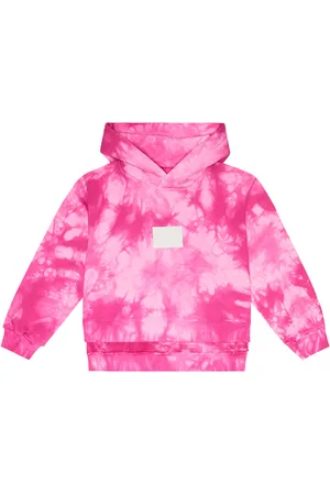 Maison Margiela Tie-dye cotton hoodie