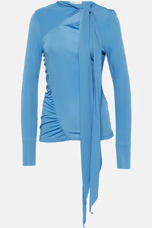 Victoria Beckham Tie-detail top
