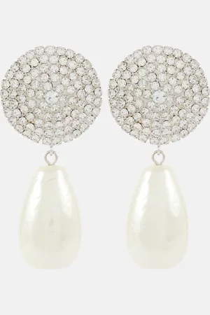 Jennifer Behr Dorrit embellished drop earrings