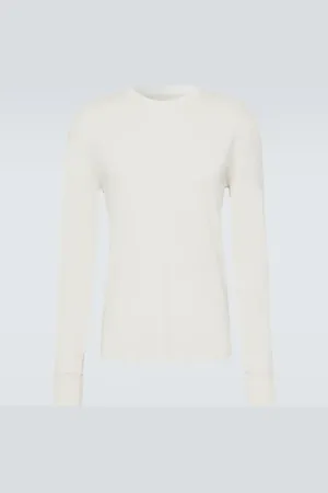 Tom Ford Cotton-blend jersey sweatshirt