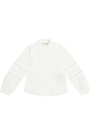Scotch&Soda Embroidered cotton blouse
