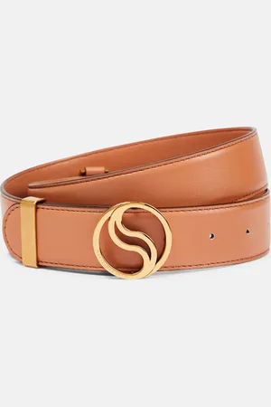 Stella McCartney Monogram faux leather belt