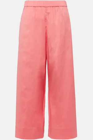 Max Mara Esperia cotton-blend wide-leg pants