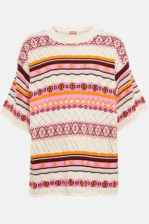 Kenzo Jacquard cotton-blend sweater