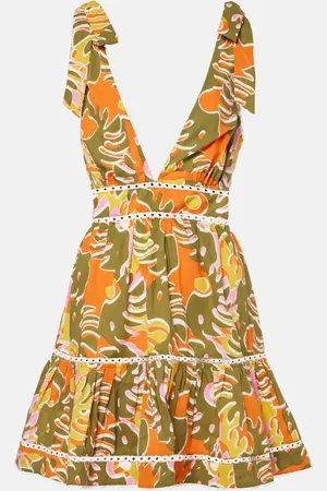 POUPETTE ST BARTH Cara printed cotton minidress