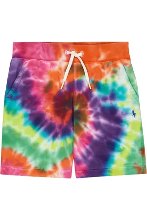 Ralph Lauren Tie-dye cotton shorts