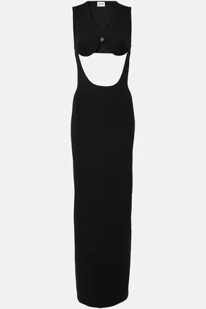 Jean Paul Gaultier Cutout jersey gown