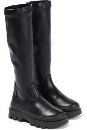 MONNALISA Leather combat boots
